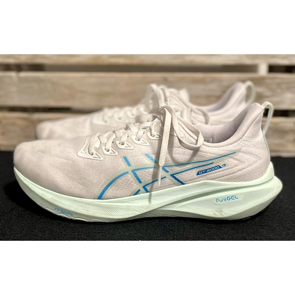 Asics GT-2000 13 Running Shoes Womens Size 11 White‎ Blue PureGEL FF Blast